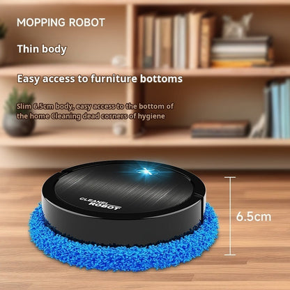 Robot Mop Vacuum Cleaner With Supplies